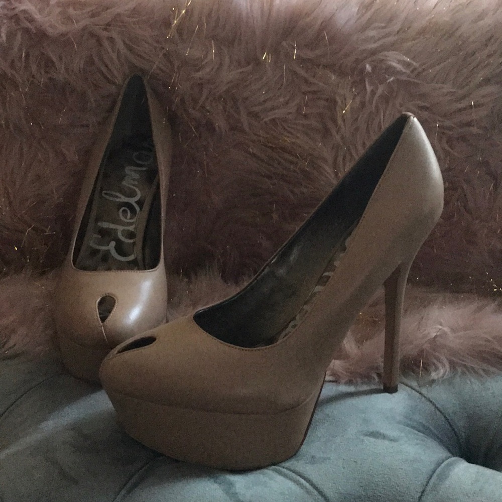 Sam Edelman Niland Blush Merino Pump